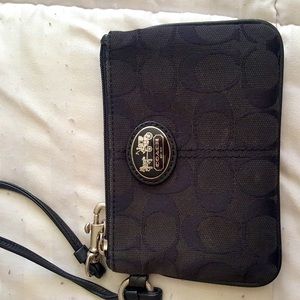 Coach wristlet